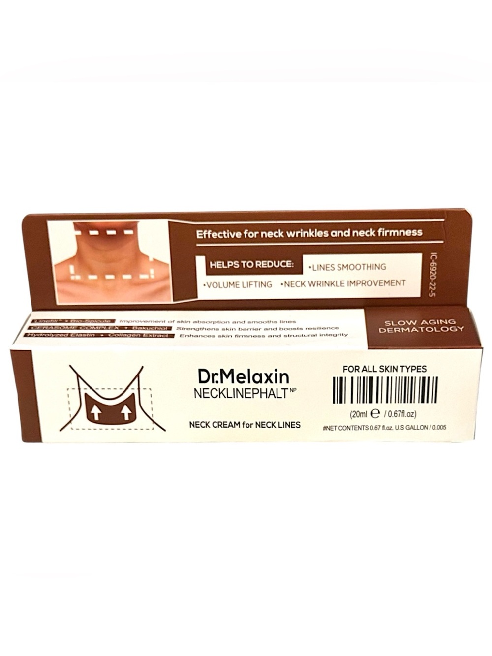 Dr.Melaxin NECKLINEPHALT Neck Cream for Neck Lines NWT Sealed $35
